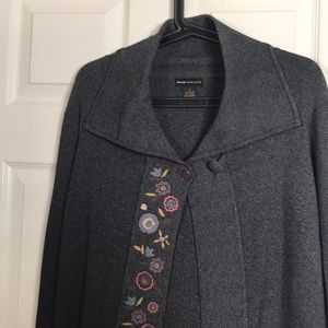 Mid thigh jacket and Blouse